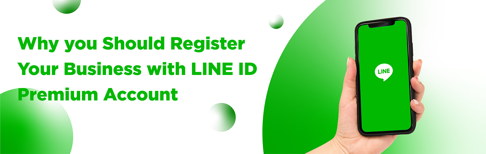 Why you Should Register Your Business with LINE ID Premium Account