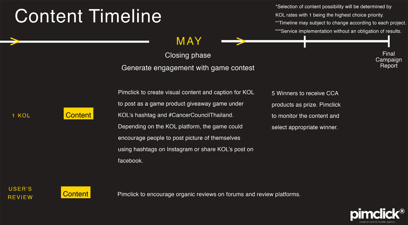 CANCER COUNCIL Campaign Concept Execution Plan