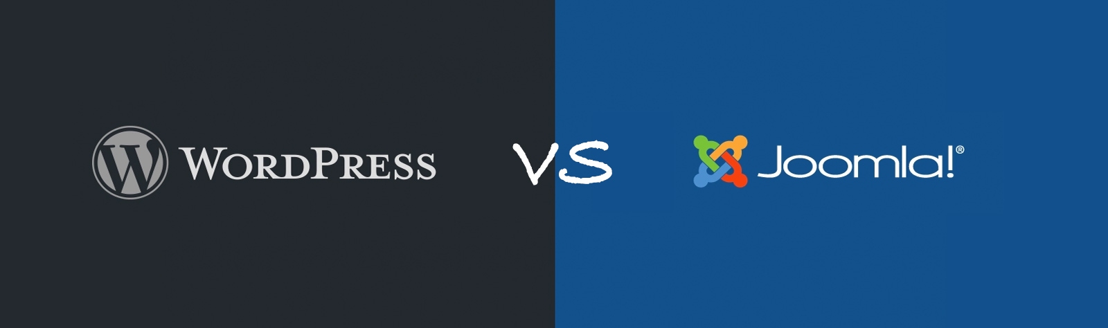 JOOMLA VS WORDPRESS